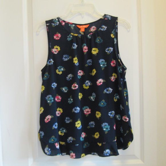 Joe Fresh Sleeveless Floral Top - Picture 1 of 5